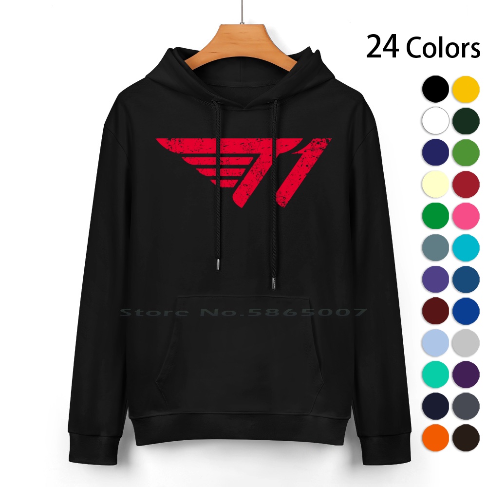 Esports Gaming Hoodie - T1-2,0 Kapuzen pullover aus reiner Baumwolle