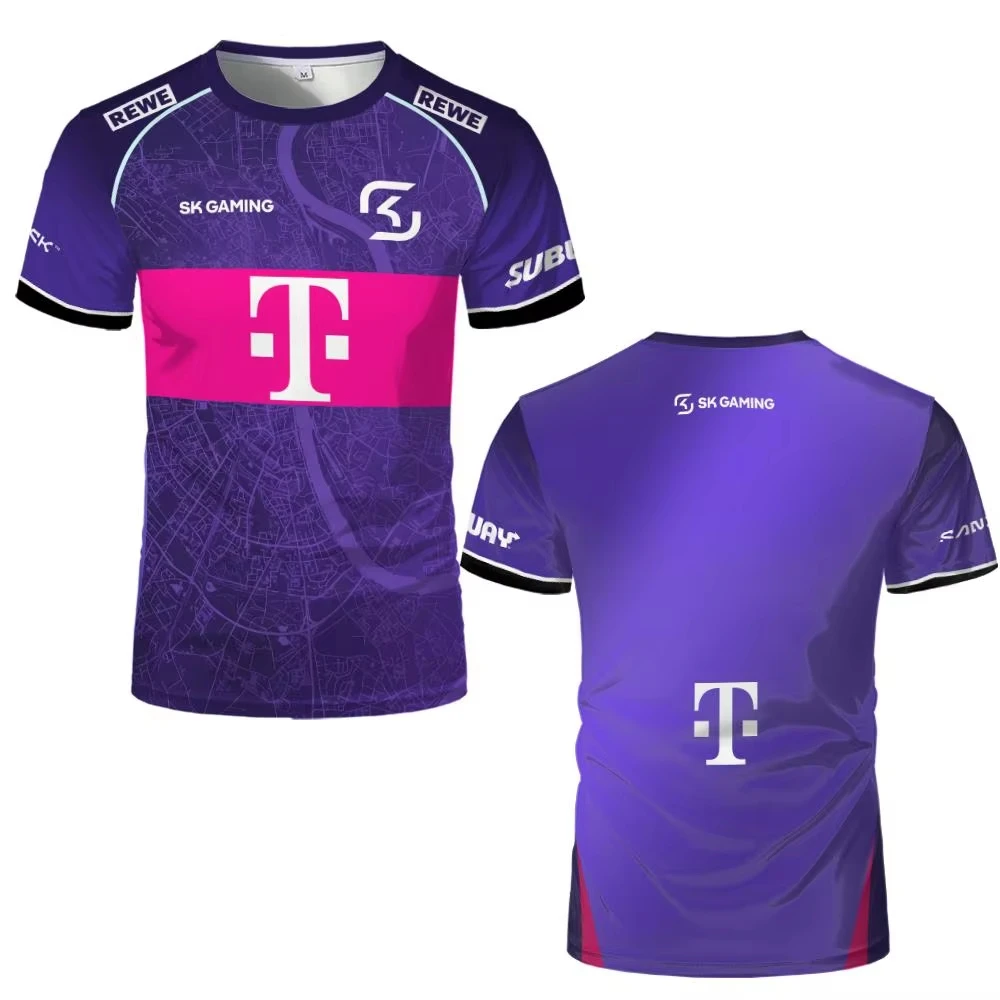 Esports Gaming Training - SK Gaming 2026 Style E-Sport-Team T-Shirt,