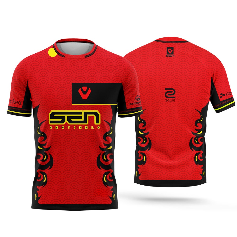 Esports Gaming Training - 2026 Sen Sentinels V-Ausschnitt Esports Gaming