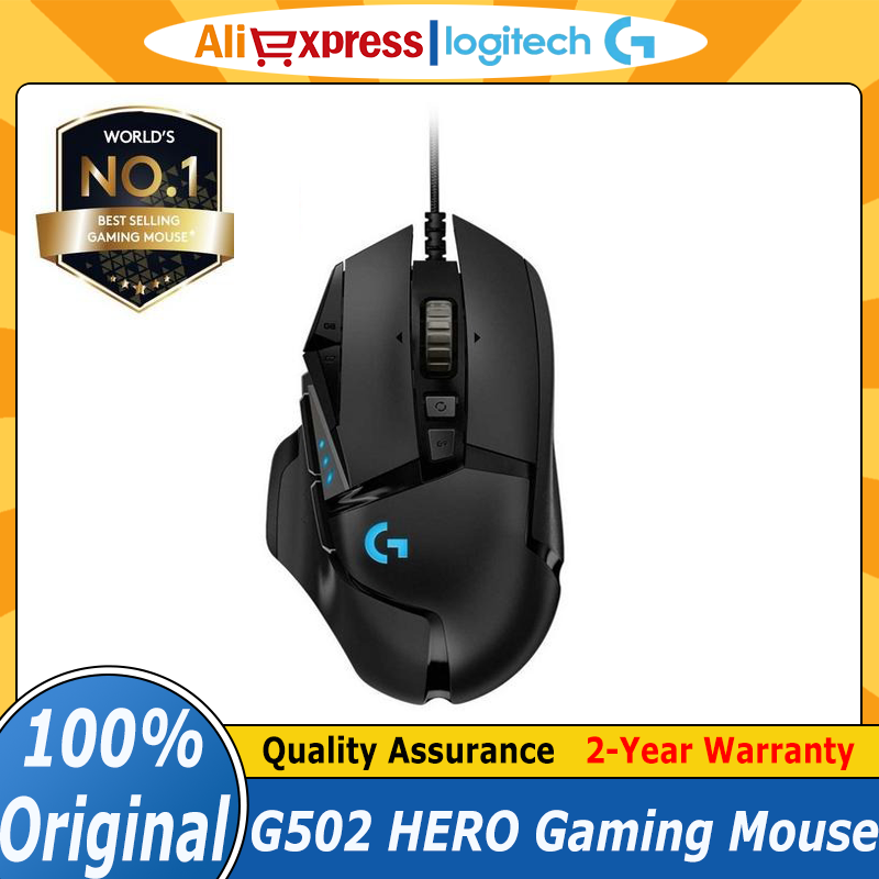 Esports Gaming Mouse Weight Adjustable - Logitech G502 HERO Kabelgebundene Gaming-Maus HERO