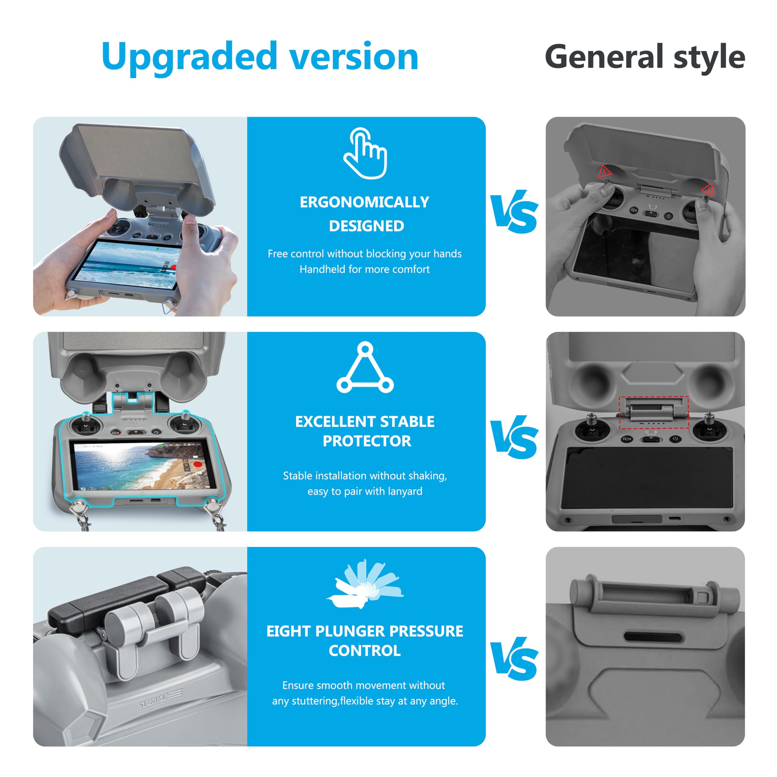 Mini 4 Pro Sonnenhaube für DJI – Controller Analog Stick Bewertung und Preis
