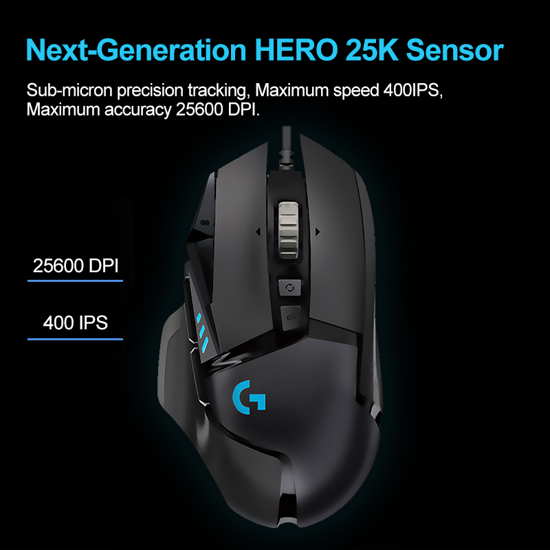 Logitech G502 HERO Gaming-Maus – Esports Gaming Mouse Weight Adjustable Bewertung und Preis