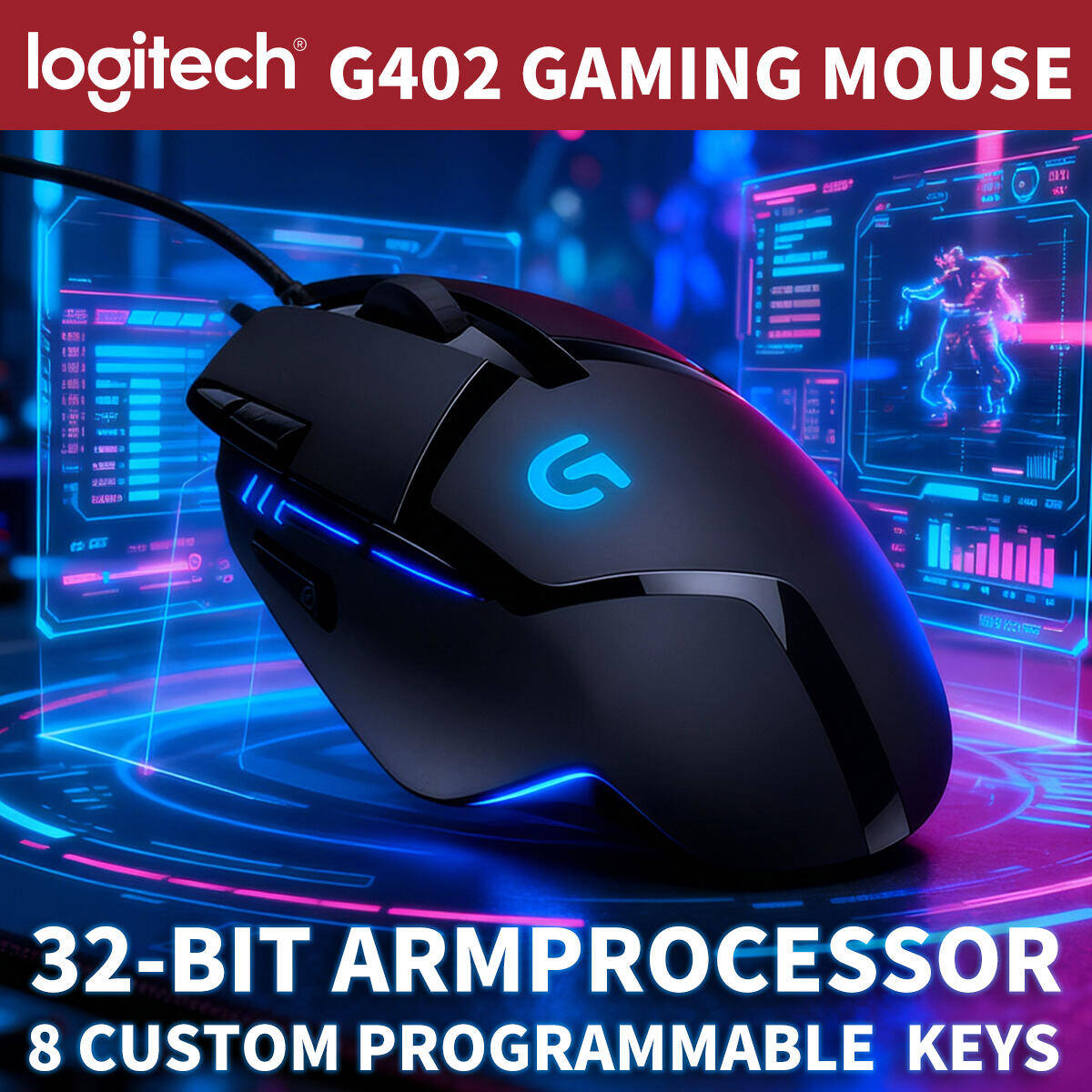 Logitech G402 Gaming-Maus mit  – Esports Gaming Training Bewertung und Preis