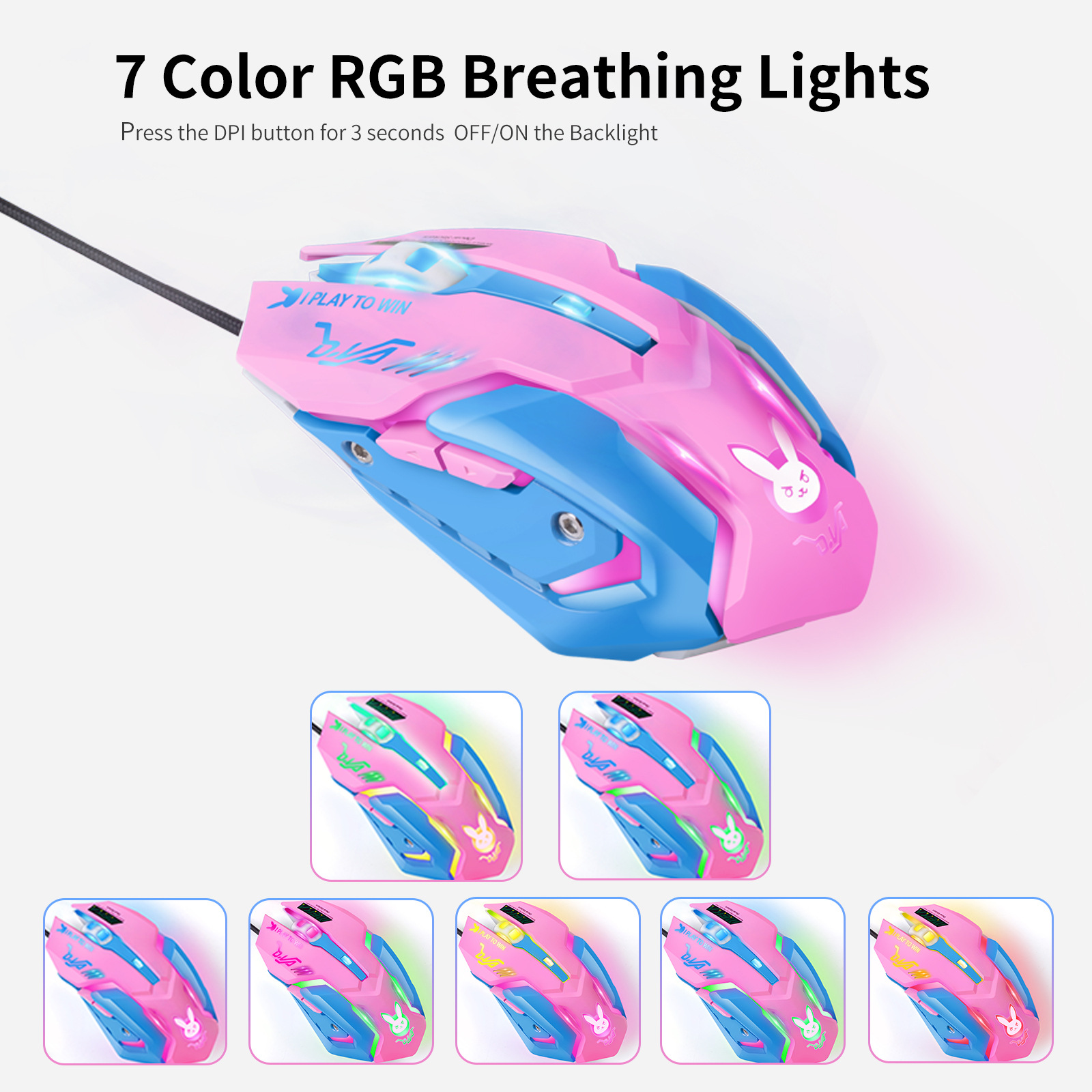 Farbenfrohe Leuchtende Geräusc – Esports Gaming Mouse Weight Adjustable Bewertung und Preis
