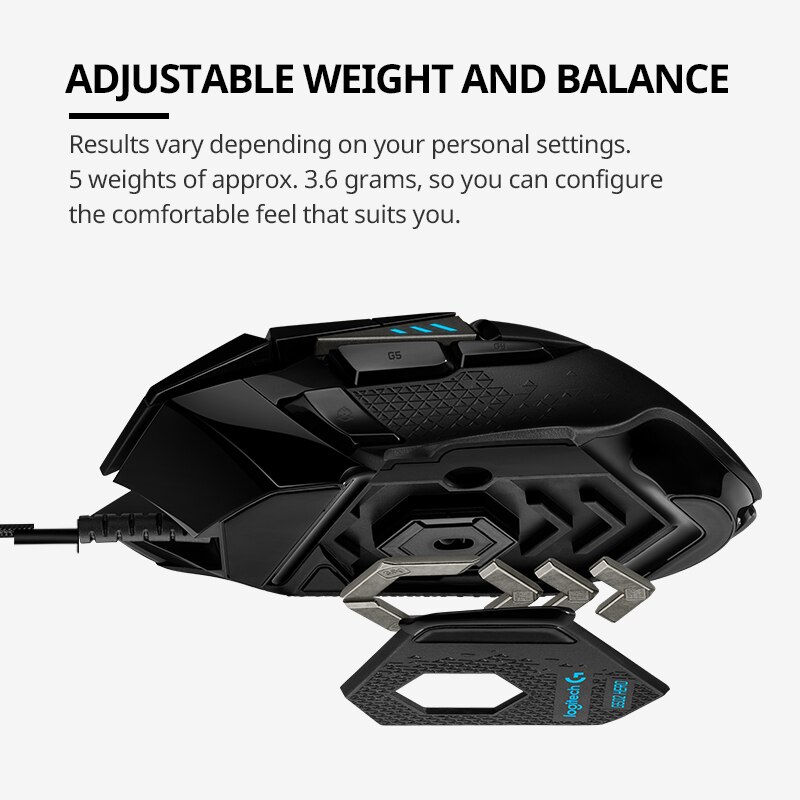 Original Logitech G502 HERO LI – Esports Gaming Mouse Weight Adjustable Bewertung und Preis
